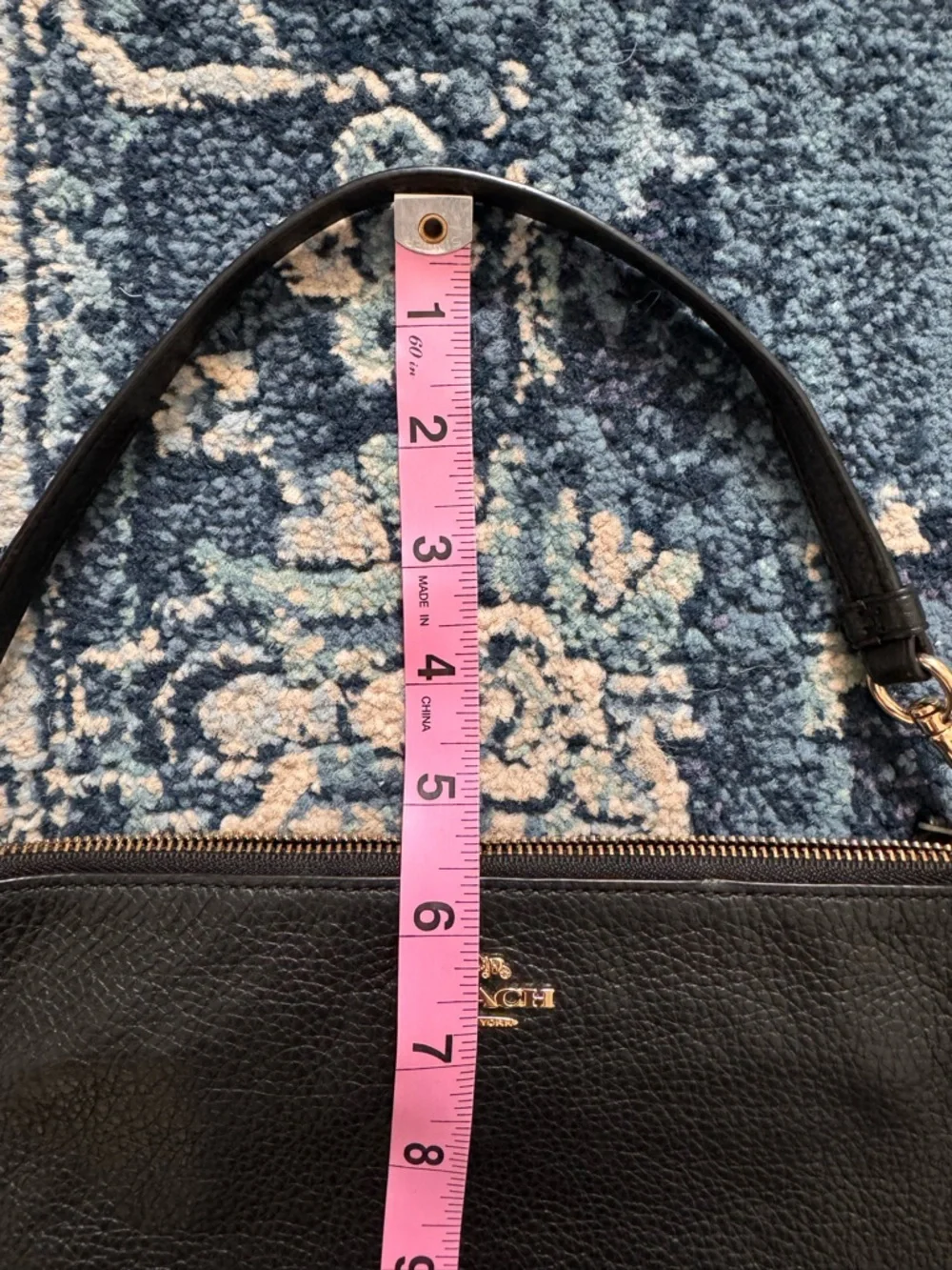 Coach Large Pebbled Wristlet - Picture 16 of 16